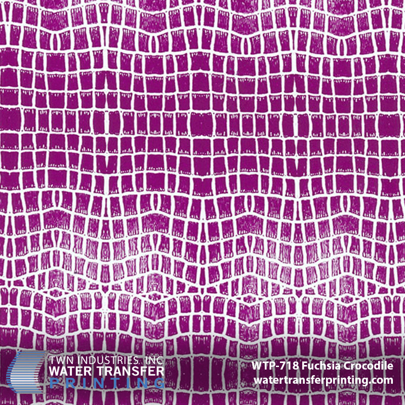 WTP-718 FUCHSIA CROCODILE