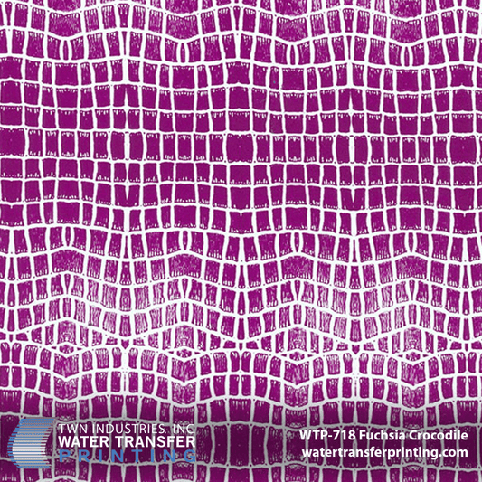 WTP-718 FUCHSIA CROCODILE