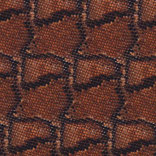 BROWN SNAKE SKIN