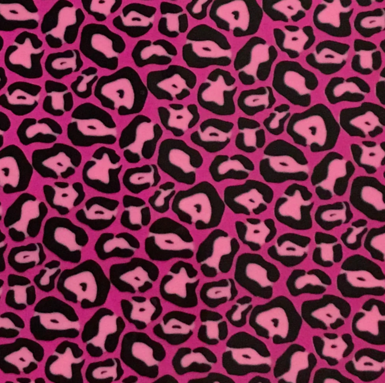 CARTOON PINK CHEETAH FUR