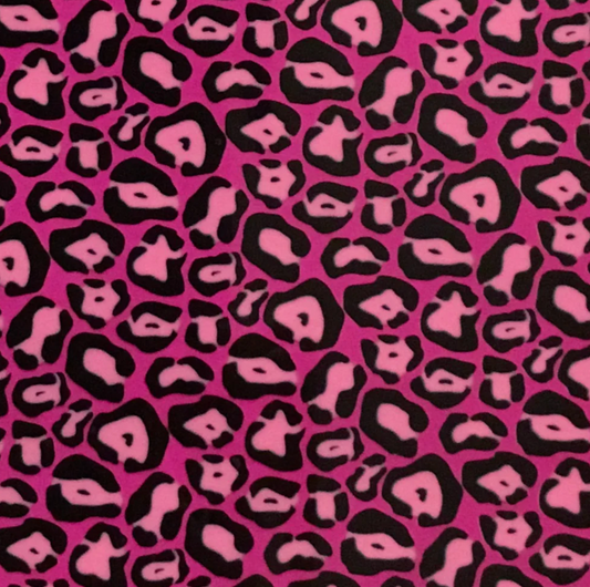 CARTOON PINK CHEETAH FUR