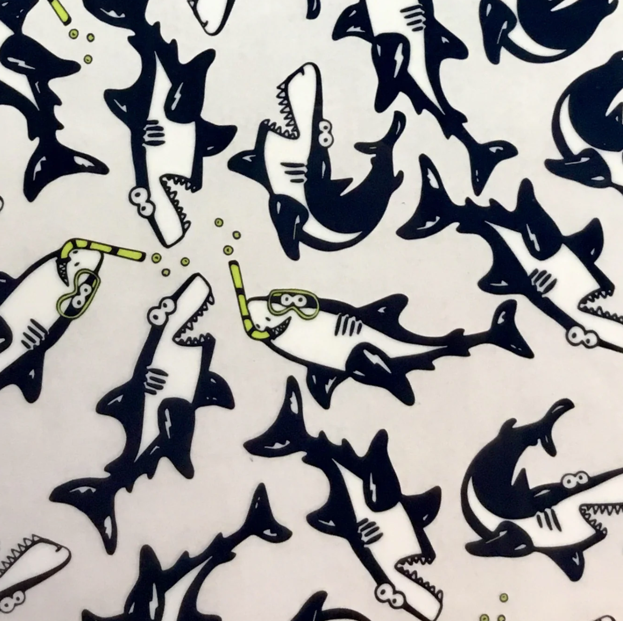 CARTOON SHARKS