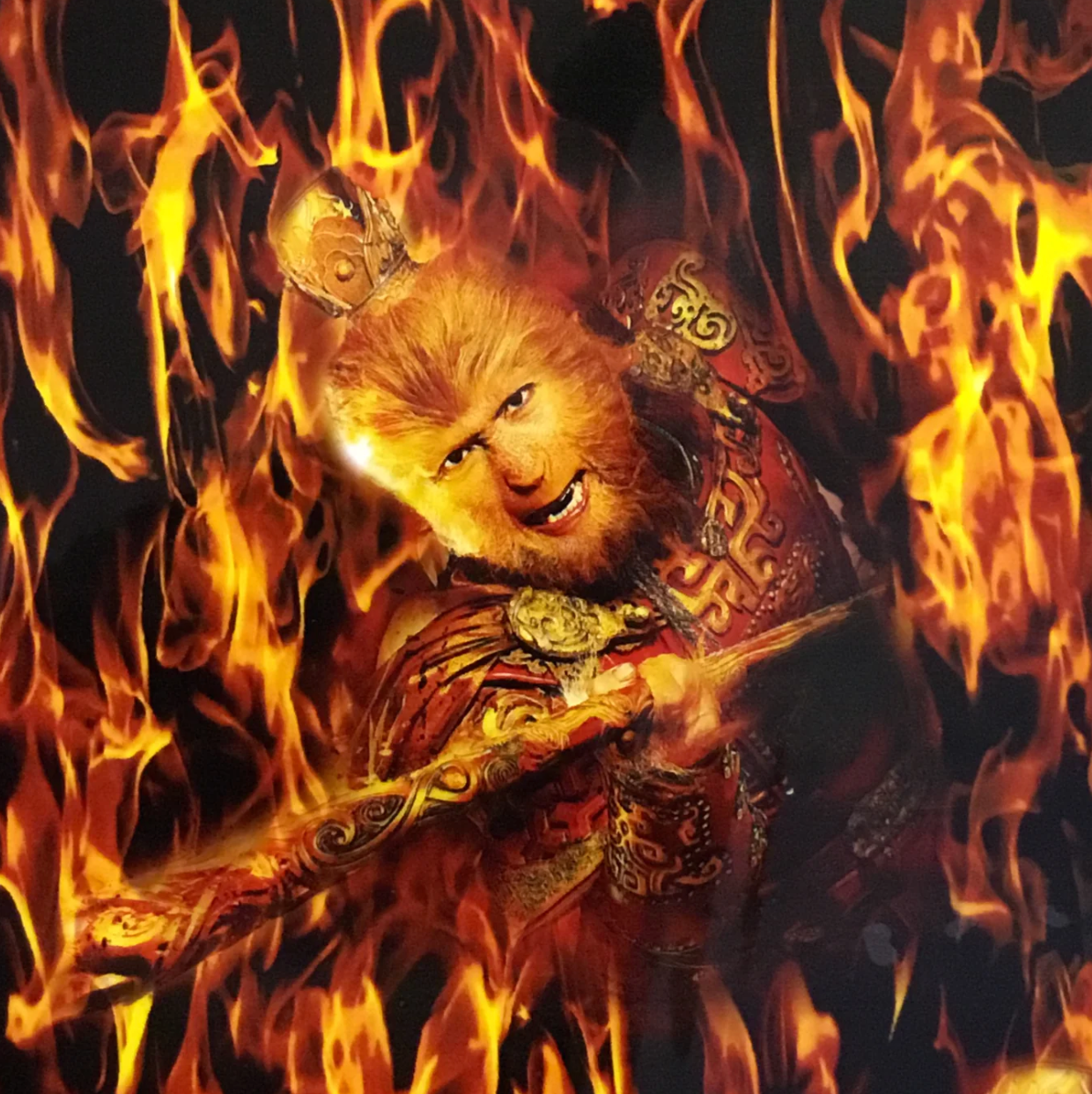 FLAMING PLANET OF THE APES