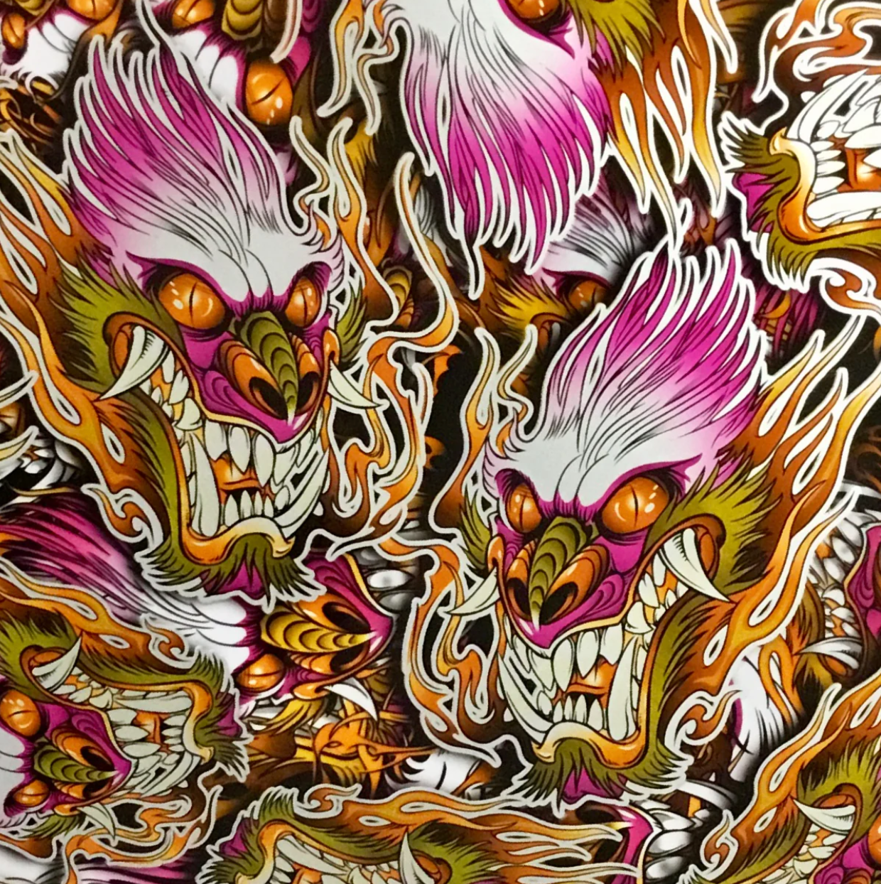 PINK METALLIC DRAGONS