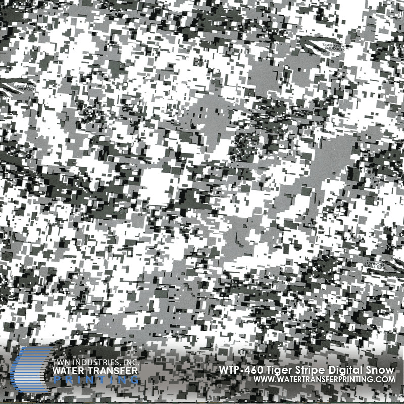 WTP-460 TIGER STRIPE DIGITAL SNOW