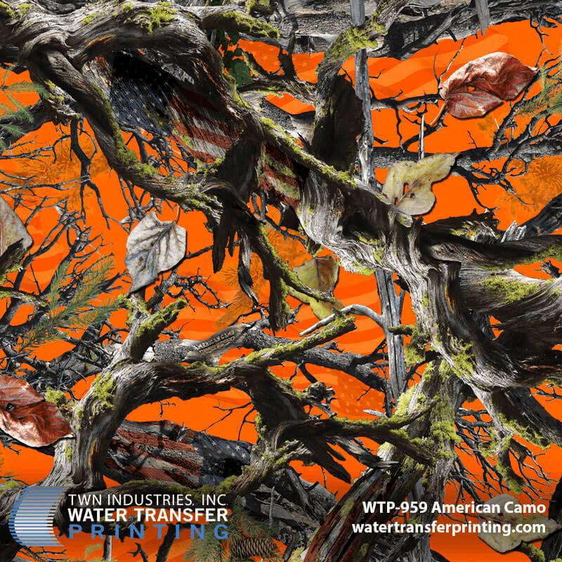 WTP-959 AMERICAN CAMO ORANGE