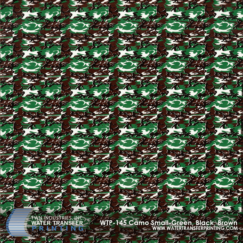 WTP-145 CAMO SMALL GREEN BLACK BROWN
