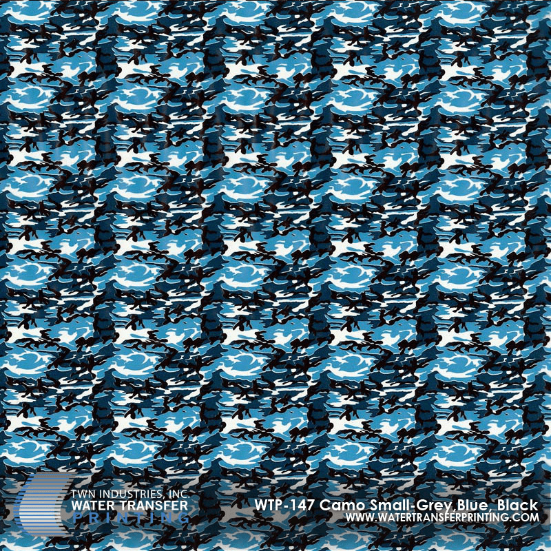 WTP-147 CAMO SMALL GREY BLUE BLACK