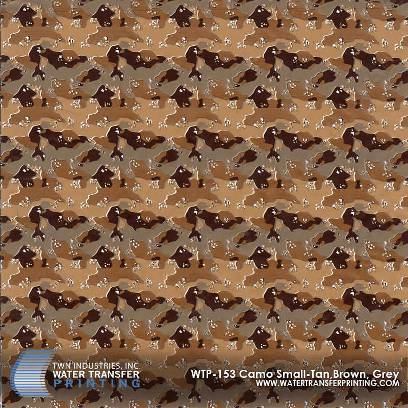 WTP-153 CAMO SMALL TAN BROWN GREY