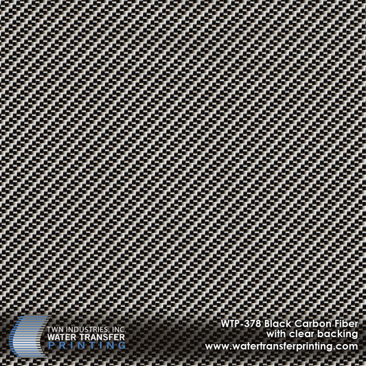 WTP-378 BLACK CARBON FIBER WEAVE