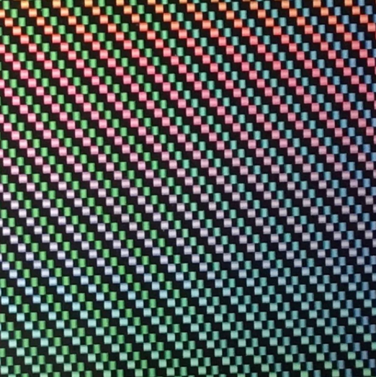 COLOR SHIFT CARBON FIBER