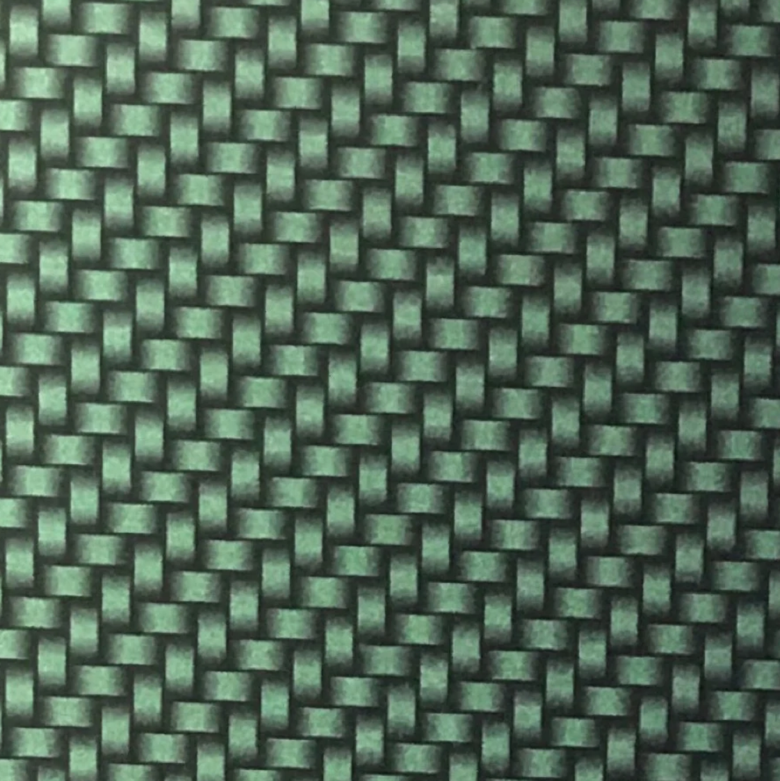 CANDIED DARK GREEN CARBON WEAVE