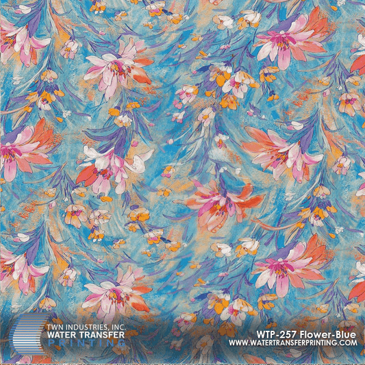 WTP-257 FLOWER BLUE