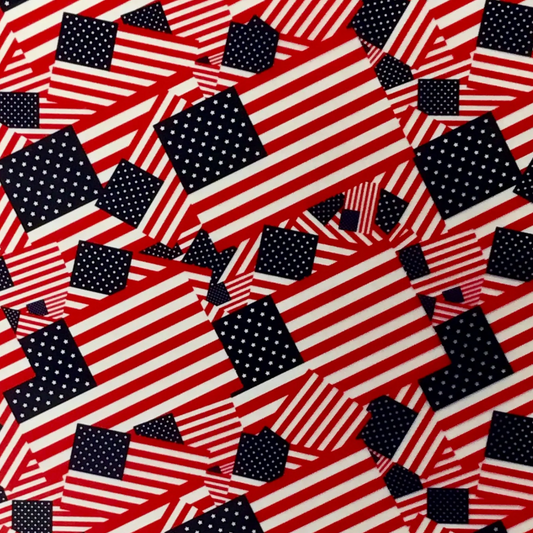RED WHITE BLUE FLAG