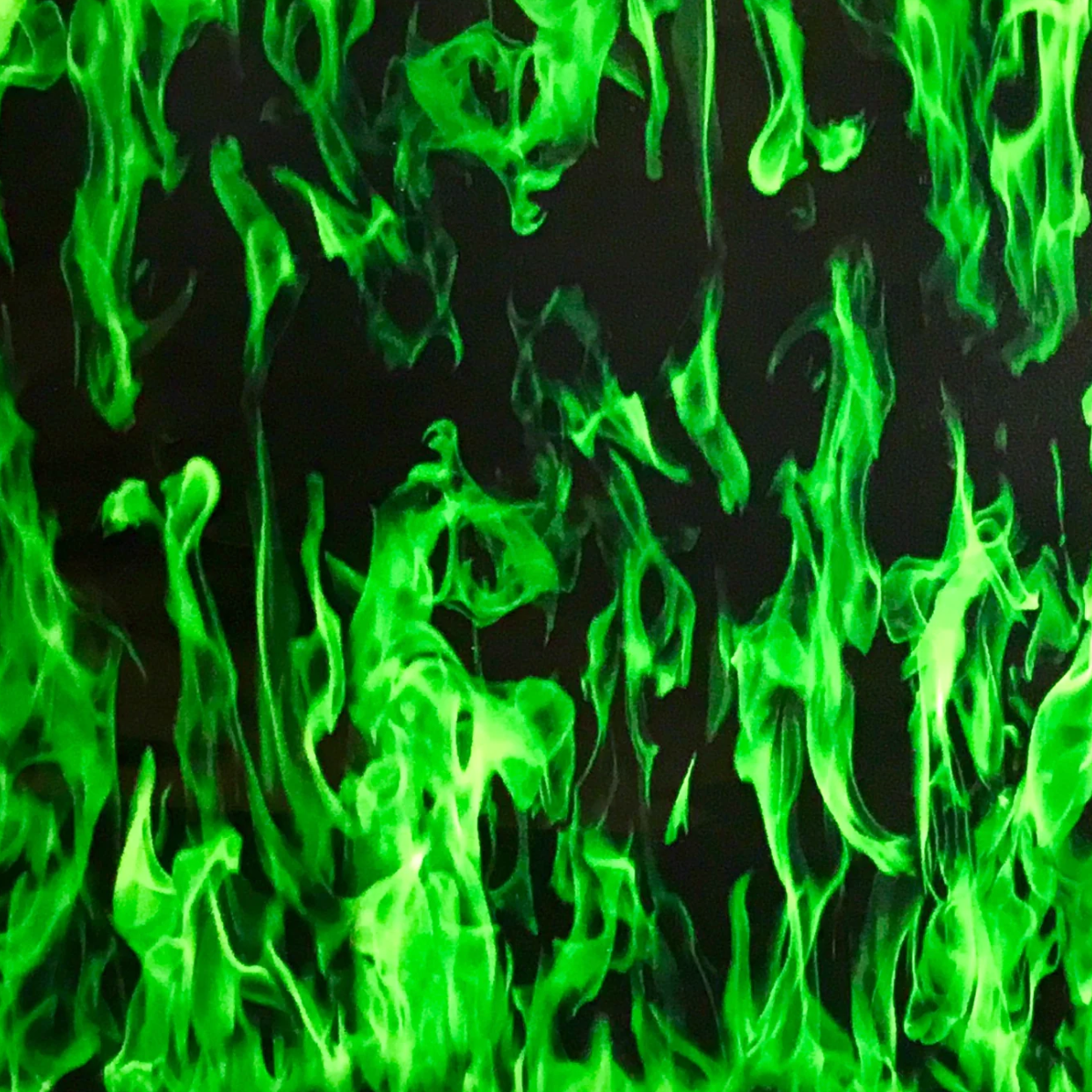 GREEN FLAMES