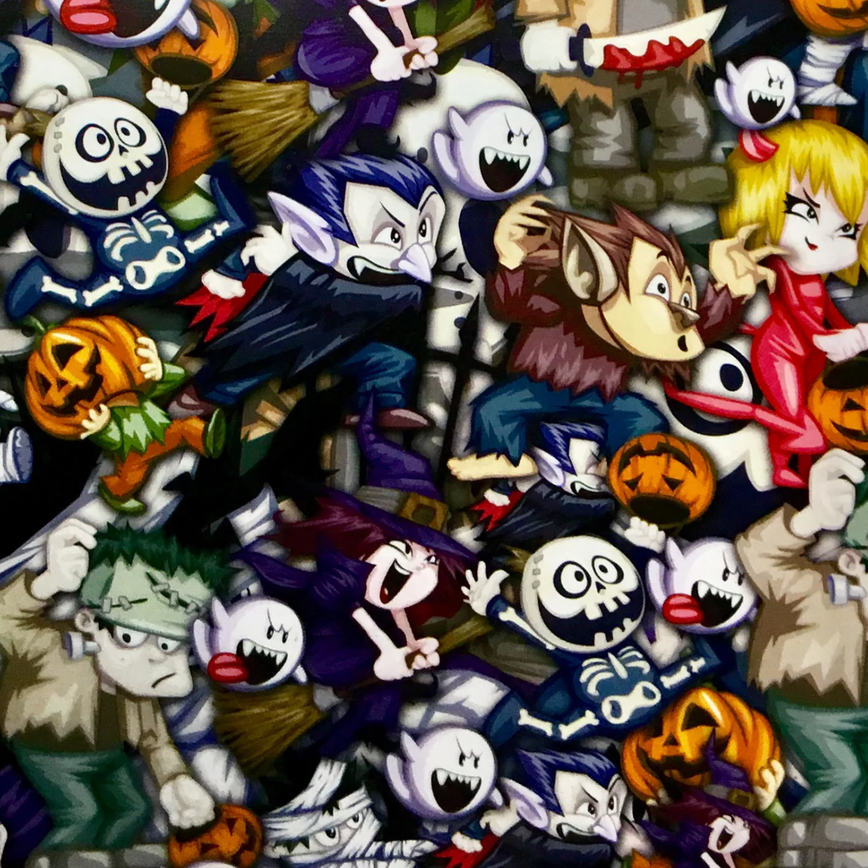 HALLOWEEN STICKER BOMB 16