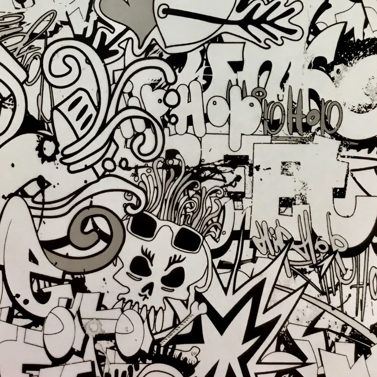 BLACK CLEAR GRAFFITI