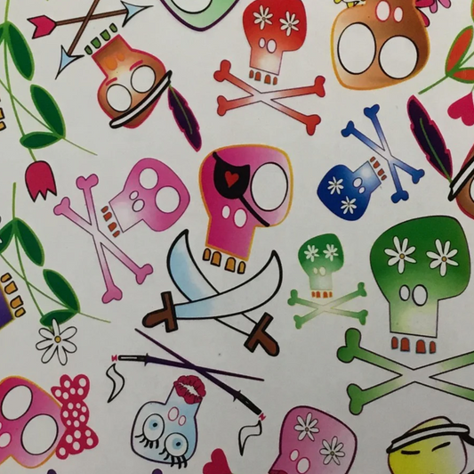 CARTOON SKULLS