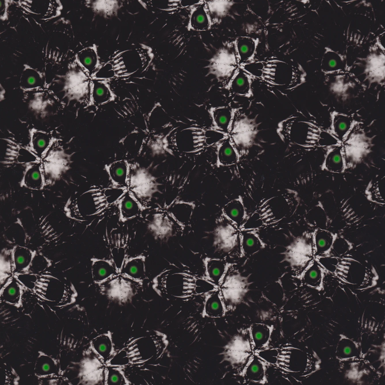 GREEN EYED VAMPIRE SKULLS