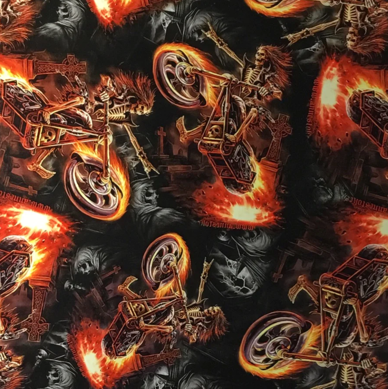 HELL RIDER SKULLS