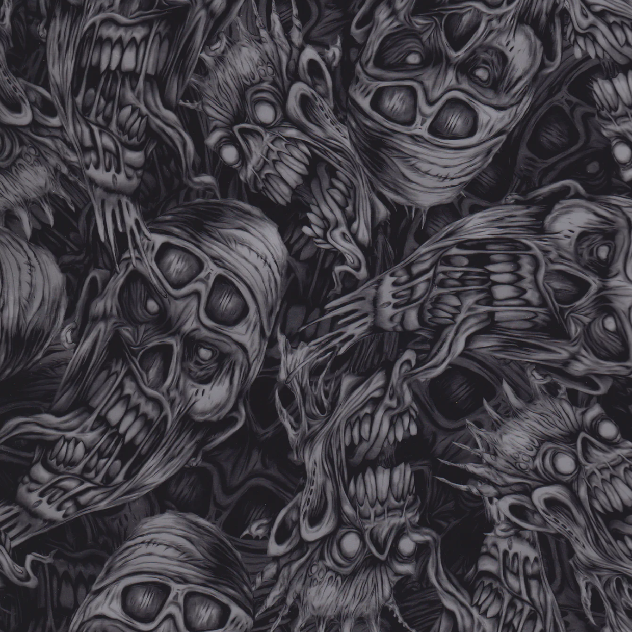 METALLIC AVIATOR SKULLS