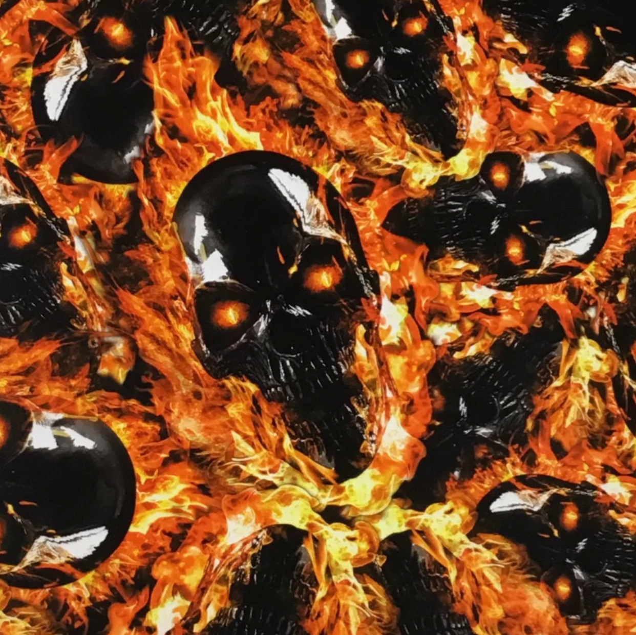 PLATINUM FIRE SKULLS