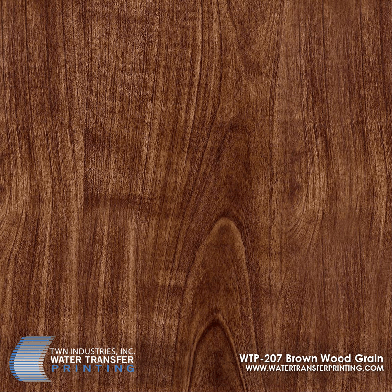 WTP-207 BROWN WOOD GRAIN