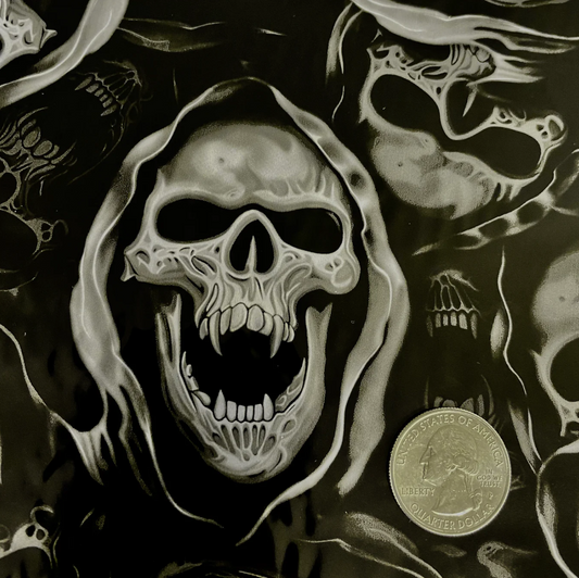SKELETOR REAPER LARGE SCALE BLACK SILVER