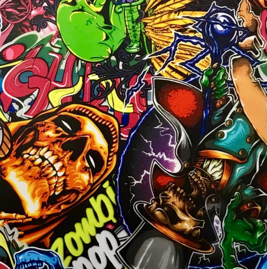 ZOMBIE POP STICKER BOMB
