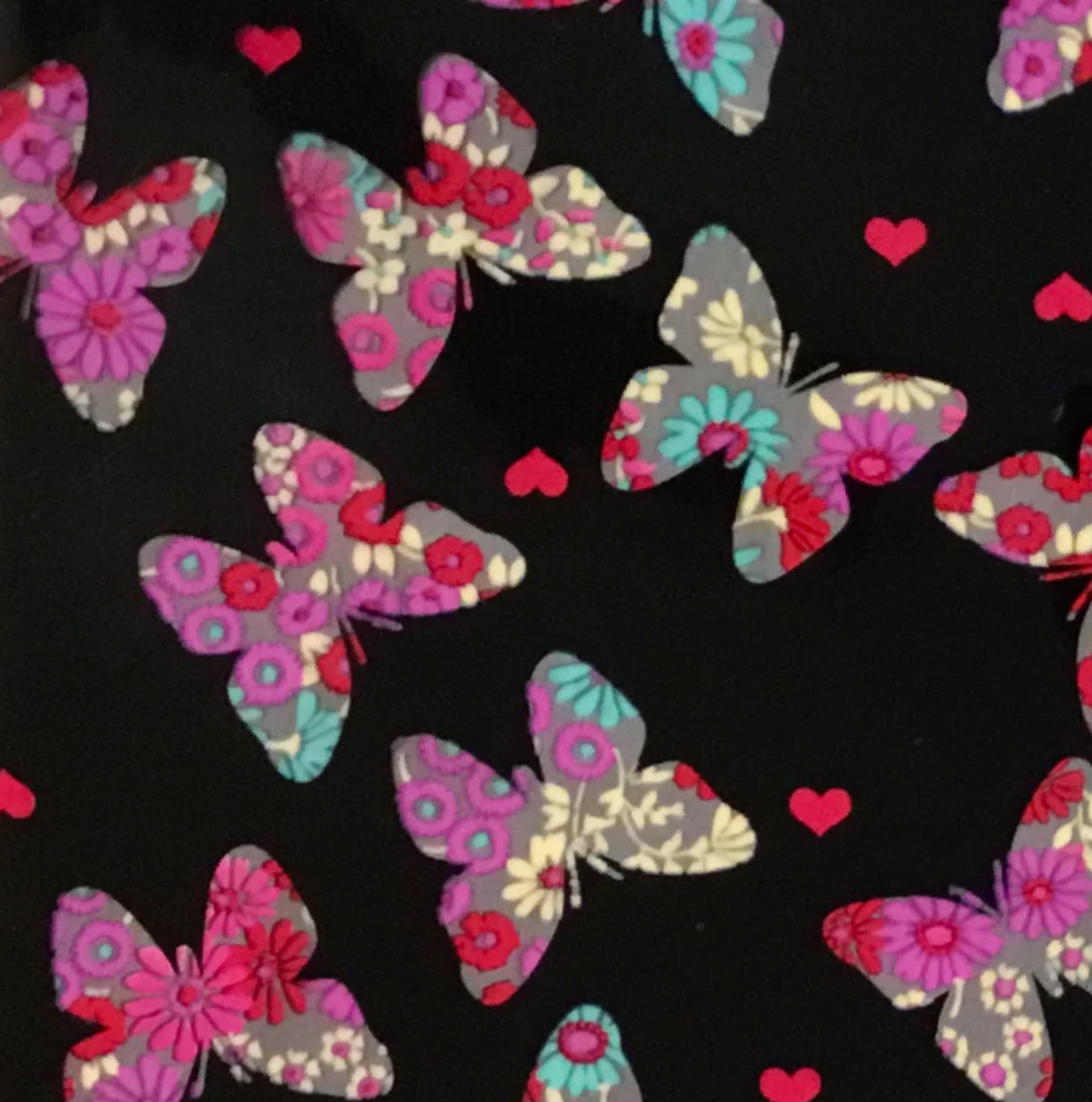 HEARTS BUTTERFLIES