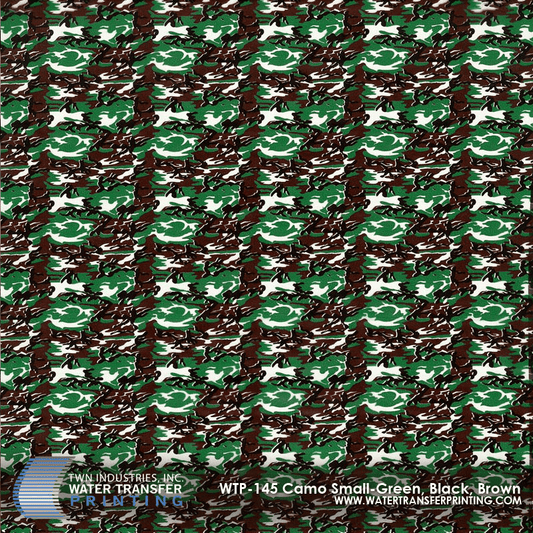 WTP-145 CAMO SMALL GREEN BLACK BROWN