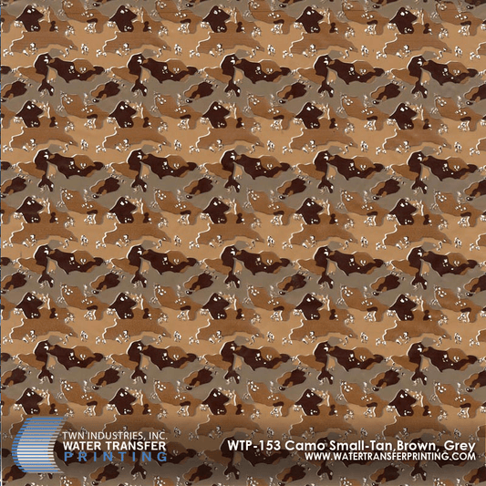 WTP-153 CAMO SMALL TAN BROWN GREY