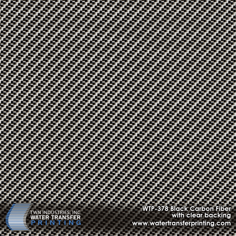 WTP-378 BLACK CARBON FIBER WEAVE