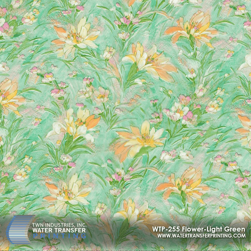WTP-255 FLOWER LIGHT GREEN