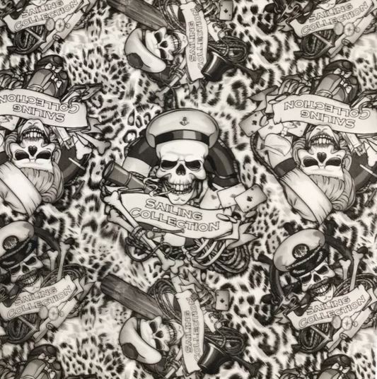 NAVY MARINE SKULLS