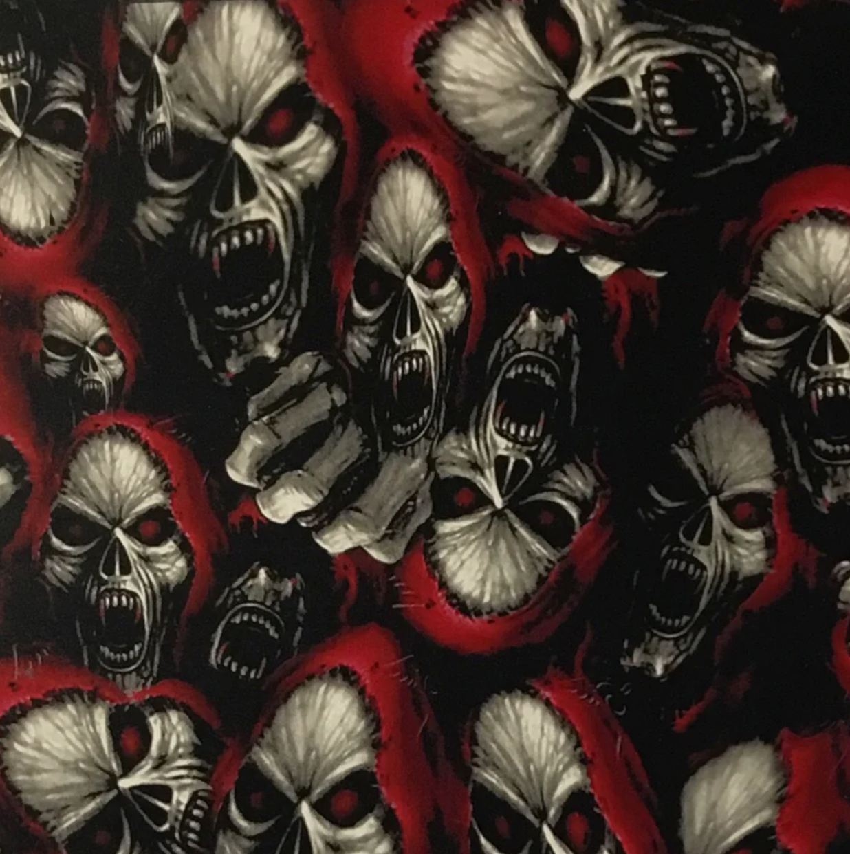 RED RIDING HOOD SKULLS