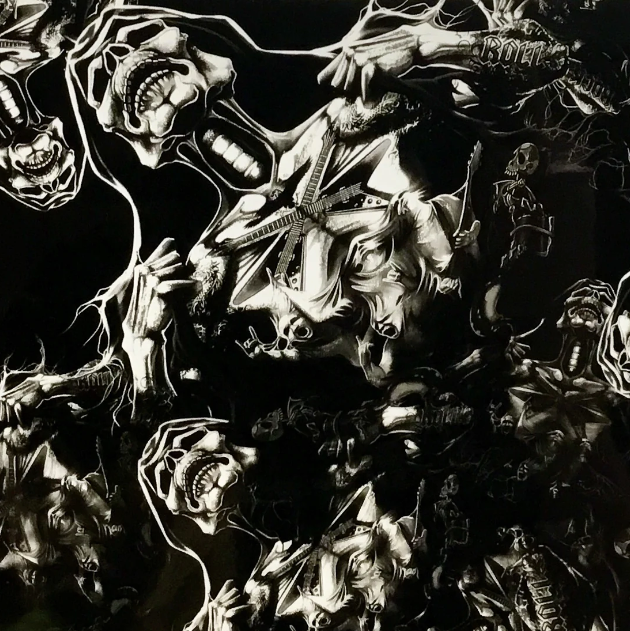 ROCK AND ROLL REAPER SKULLS