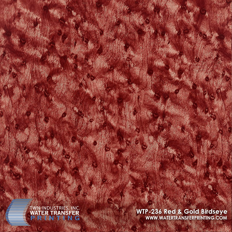 Red 236 WTP-236 RED AND GOLD BIRDSEYE – Dip Fusion